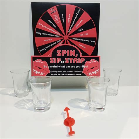 strip party game|Spin, Sip or Strip Drinking Game. Ideal party game for。